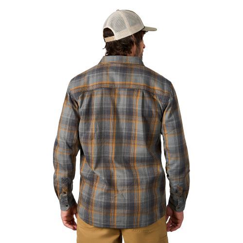 Košile Grundéns Flannel Shirt Smoke Plaid S