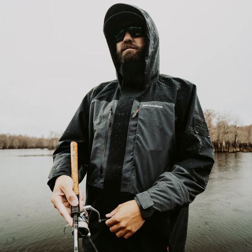 Rybářská bunda Grundéns Jacket GORE-TEX Obsidian M