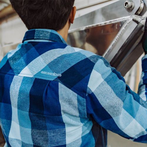 Košile Grundéns Shacket Ocean Plaid M