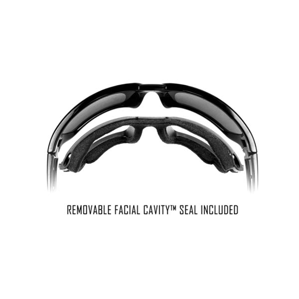 WILEY X GRAVITY Polarized Blue Mirror Green/Black Crystal