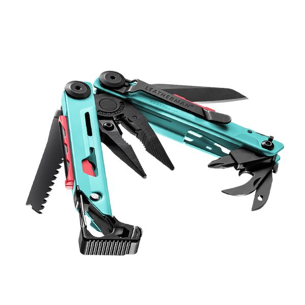 Multitool Leatherman Signal Aqua Blue