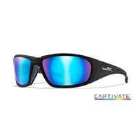 Sluneční Brýle Wiley X Boss Captivate Blue Mirror/ Matte Black Frame