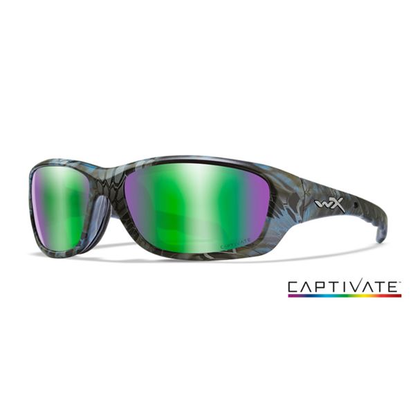 Sluneční Brýle Wiley X Gravity Captivate Green Mirror/ Kryptek Neptune Frame