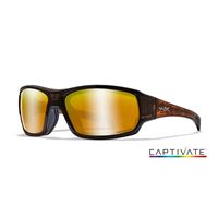 WILEY X BREACH Captivate Bronze Mirror/ Matte Hickory Brown Frame