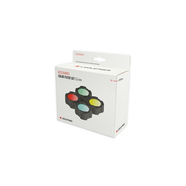 LEDLENSER SET BAREVNÝCH FILTRŮ 53mm
