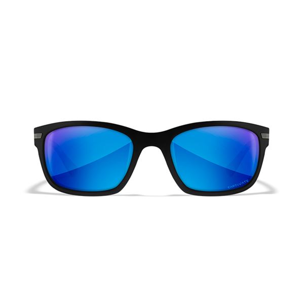 Sluneční Brýle Wiley X Helix Captivate Polarized - Blue Mirror - Smoke Grey/Matte Black