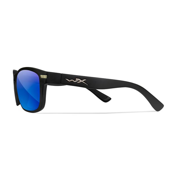 Sluneční Brýle Wiley X Helix Captivate Polarized - Blue Mirror - Smoke Grey/Matte Black