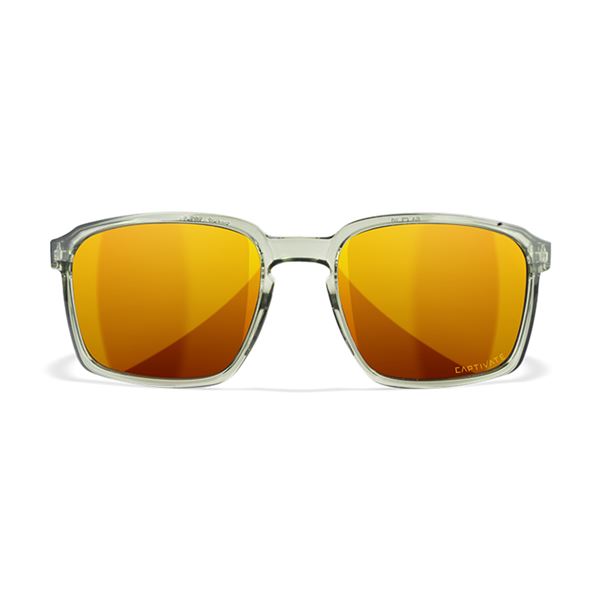 WILEY X ALFA Captivate Polarized - Bronze Mirror - Copper/Gloss Crystal Light Olive/Grey