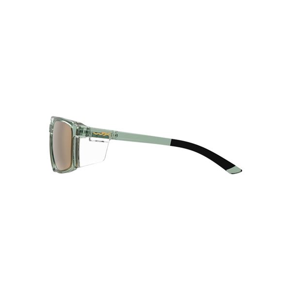 WILEY X ALFA Captivate Polarized - Bronze Mirror - Copper/Gloss Crystal Light Olive/Grey