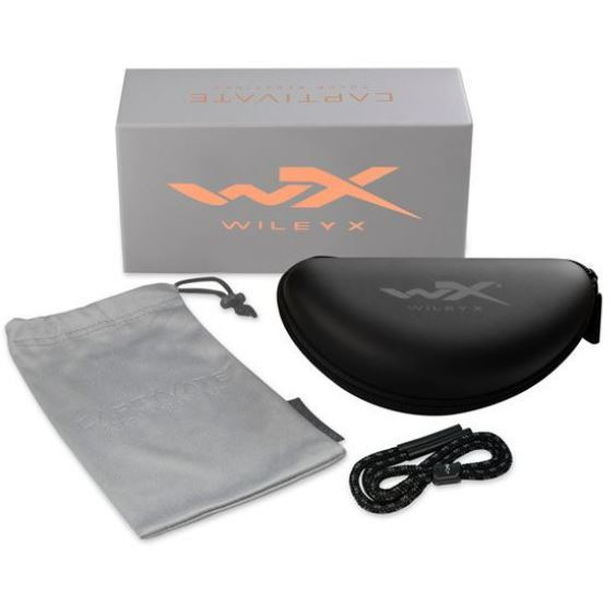 WILEY X TREK Captivate Polarized - Green Mirror - Amber/Gloss Crystal Light Grey
