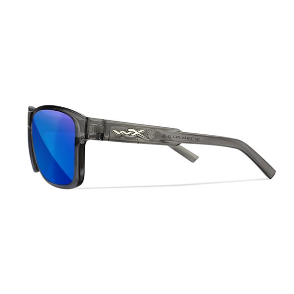 Sluneční Brýle Wiley X Trek Captivate Polarized - Blue Mirror - Smoke Grey/Gloss Crystal Dark Grey