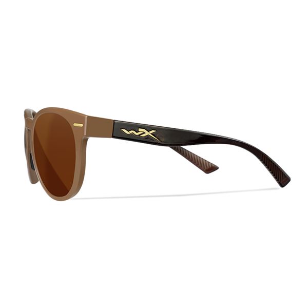 Sluneční Brýle Wiley X Covert Captivate Polarized - Copper/Gloss Coffee / Crystal Brown