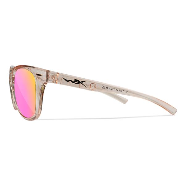 Sluneční Brýle Wiley X Ultra Captivate Pol - Rose Gold Mirror - Smoke Green/Gloss Crystal Blush