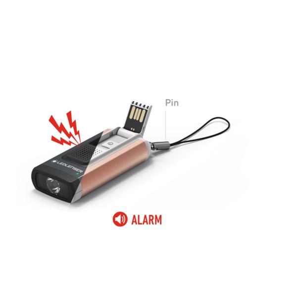 LEDLENSER K6R Safety Rose gold
