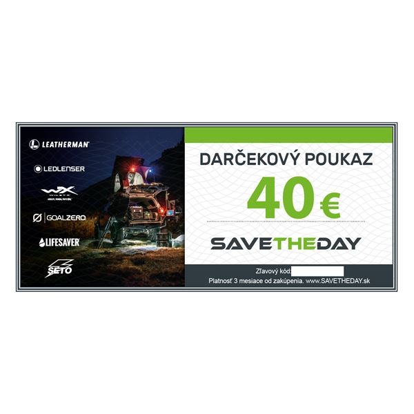 Dárčekový poukaz 40 Eur