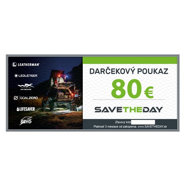 Dárčekový poukaz 80 Eur