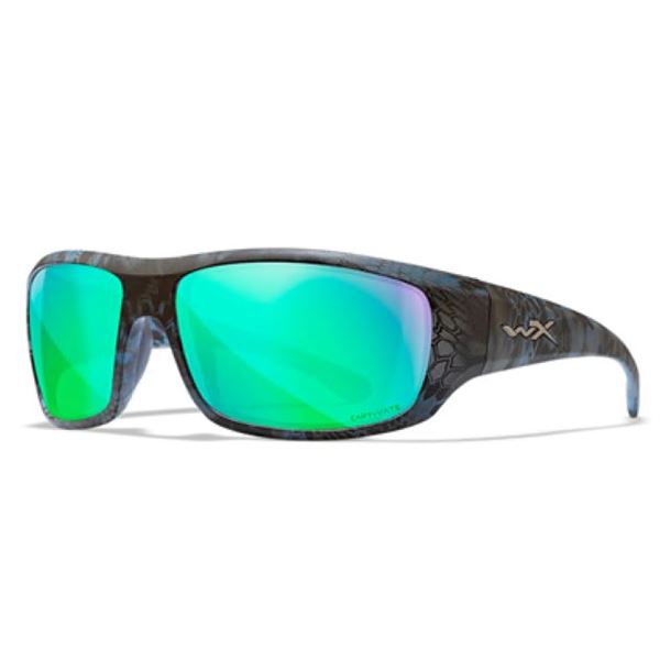 Sluneční Brýle Wiley X Omega Captivate Polarized - Green Mirror - Amber/Kryptek Neptune