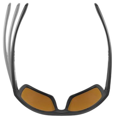 Sluneční Brýle Wiley X Kingpin Captivate Polarized Bronz Mirror / Matte Black