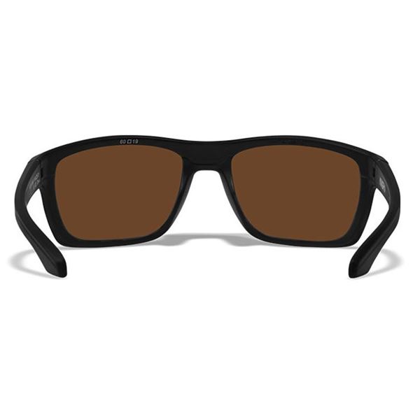 Sluneční Brýle Wiley X Kingpin Captivate Polarized Bronz Mirror / Matte Black