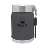 Jídelní termoska 400 ml se lžící/vidličkou STANLEY Charcoal