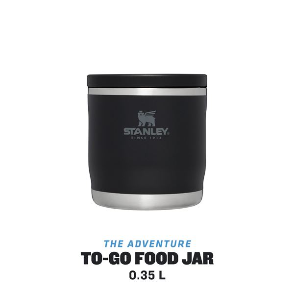 STANLEY Termoska Adventure To-Go na jídlo 350 ml Black černá