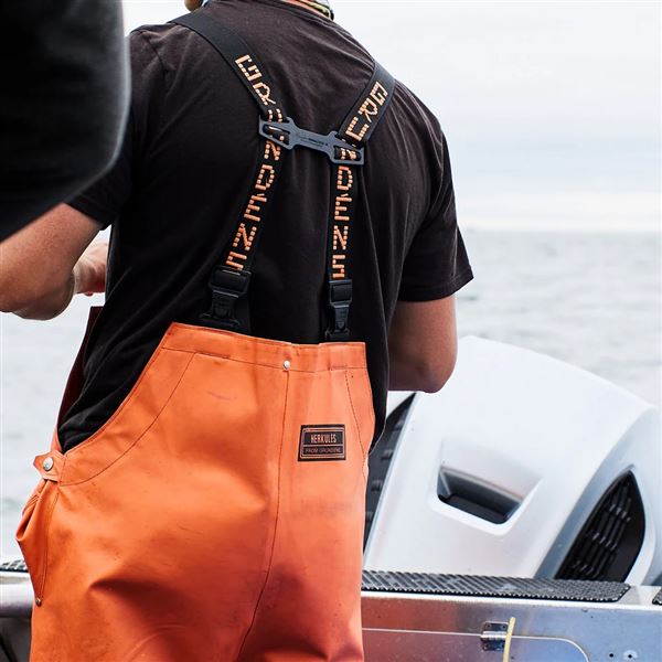 Kalhoty Grundéns Herkules 16 Bib Pant - Orange vel. L