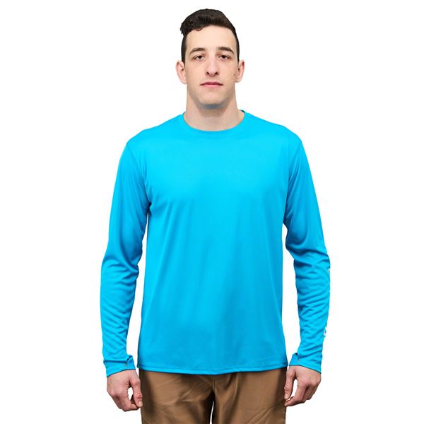 Funkční UV triko Grundéns Tough Sun Crew Azure XL