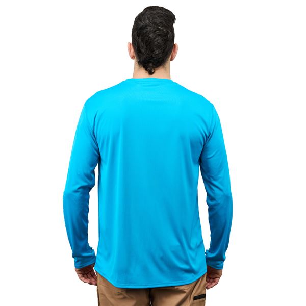 Funkční UV triko Grundéns Tough Sun Crew Azure XL