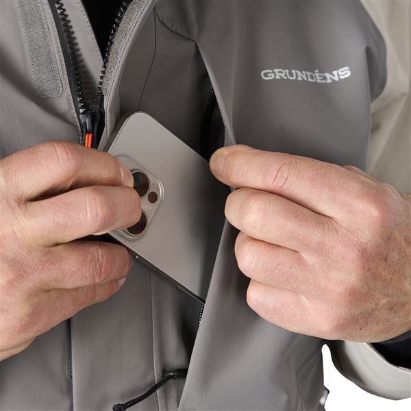 Bunda Grundéns Transmit X Jacket - Squall Grey vel. S