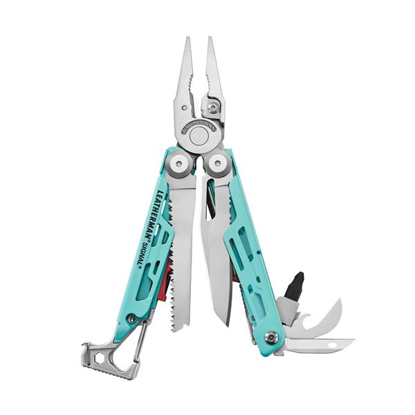Multitool Leatherman Signal Aqua Stainless