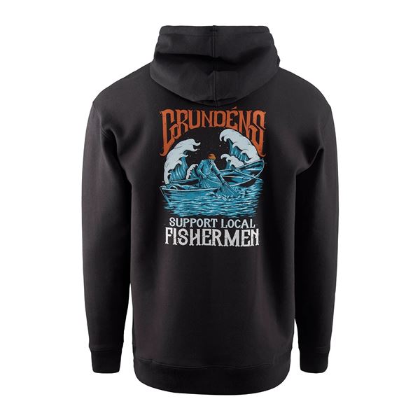 Mikina Grundéns Displacement DWR SL Fisherman Black S