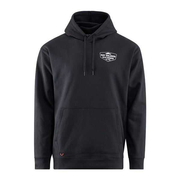 Mikina Grundéns Eat Your Words DWR HD Salmon Black L
