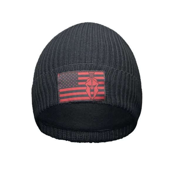 Čepice Kryptek Flag Beanie Black