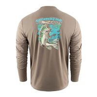 Funkční UV triko Grundéns Bass Popper LS Otter 3XL