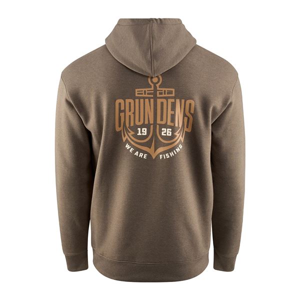Mikina Grundéns Displacement DWR Anchor Otter Heather L