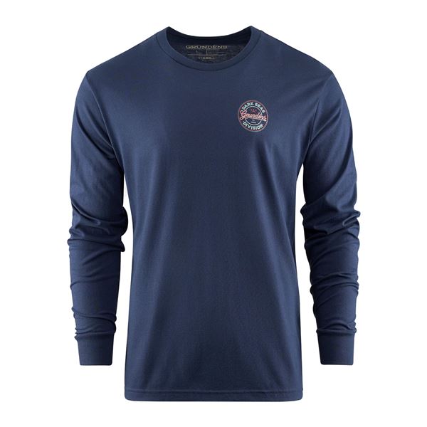 Triko Dark Seas X Grundéns Instinctive LS Dark Navy XL