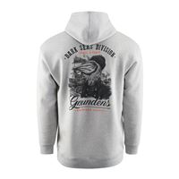 Mikina Grundéns Dark Seas X Grundéns Portsmith Athletic Heather 3XL