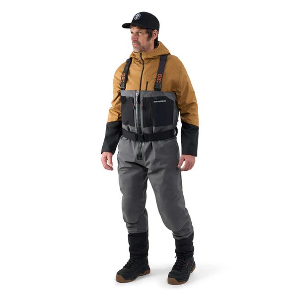 Broďáky se zipem Grundéns Vector Stockingfoot Anchor LG (12-14)