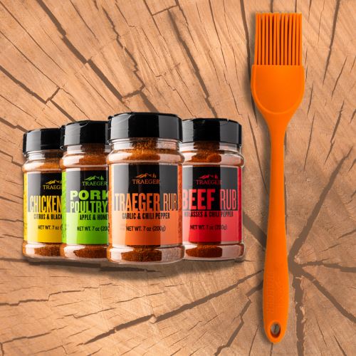 Set grilovacího koření Traeger + dárek