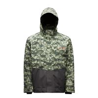Bunda Grundéns Downrigger Gore-Tex® Refraction Camo Green/Anchor XXL