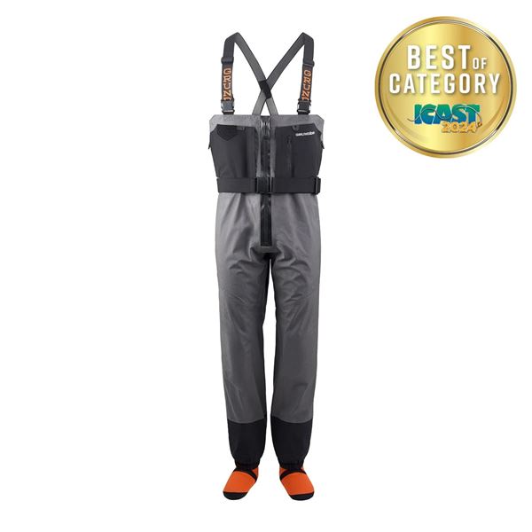 Broďáky se zipem Grundéns Vector Stockingfoot Anchor L Short (42-44)