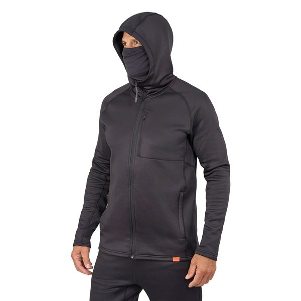 Termo mikina Grundéns Grundies FZ Black M