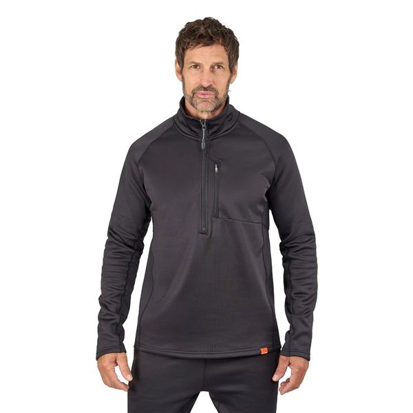 Termo mikina Grundéns Grundies 1/2 Zip Black M
