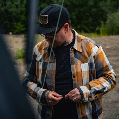 Košile Grundéns Shacket Freestone Plaid  XXL