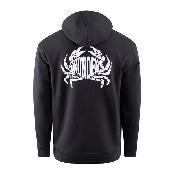 Mikina Grundéns Eat Your Words DWR HD Crab Black M