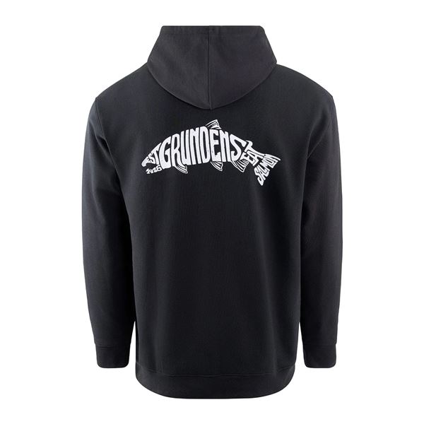 Mikina Grundéns Eat Your Words DWR HD Salmon Black XL