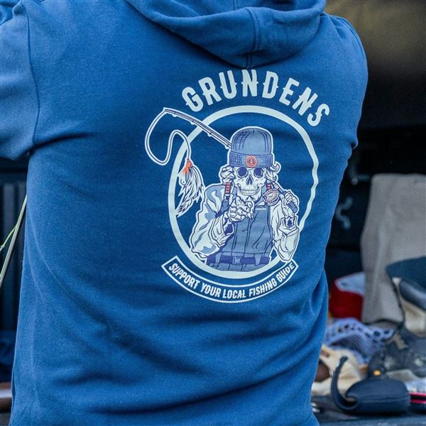 Mikina Grundéns Displacement DWR SL Guides Dark Navy L