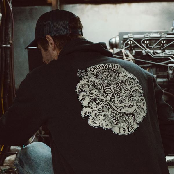 Mikina Grundéns Aegir FZ Black XL