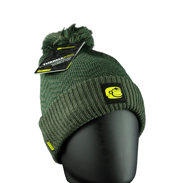 Voděodolná čepice RidgeMonkey ThermaPro zelená