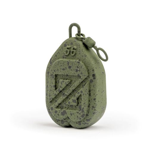 Ekologická rybářská zátěž RidgeMonkey Zead Flat Pear 99g Camo Brown